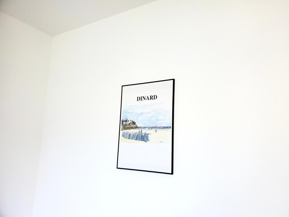 Apt Bord De Mer, Hypercentre Dinard, Parking Prive Zewnętrze zdjęcie